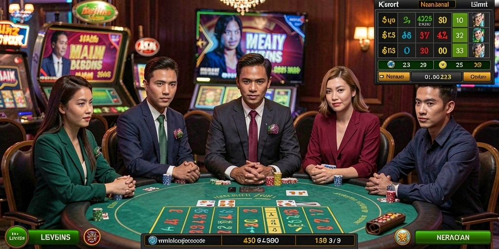 nusabet - Berbagai pilihan permainan taruhan yang tersedia.